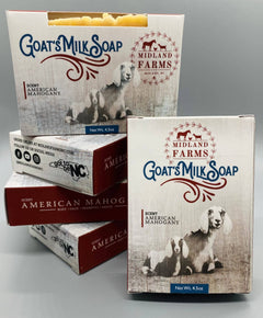 America Mahogany Goat Milk Soap