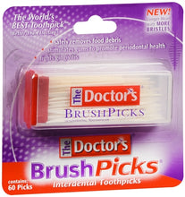 Cargar imagen en el visor de la galería, The Doctor's Brush Picks Interdental Toothpicks 120ct.