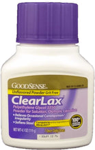 Load image into Gallery viewer, GoodSense® ClearLax Laxative Powder