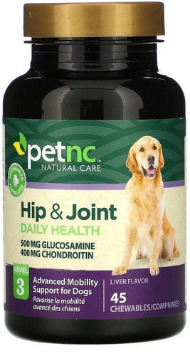 PetNC® Hip & Joint Level 3 Daily Health Chews 45ct.