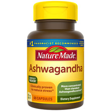 Load image into Gallery viewer, Nature Made® Ashwagandha Capsules 60ct.