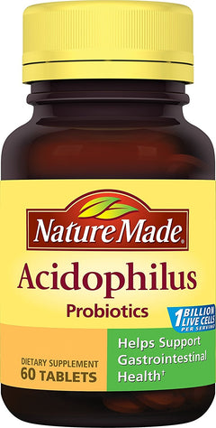 Nature Made® Acidophilus Probiotics Tablet 60ct.