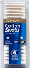 Load image into Gallery viewer, GoodSense® Cotton Swabs
