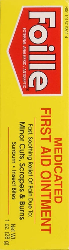 Foille Medicated First Aid Ointment 1oz.