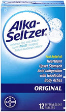 Cargar imagen en el visor de la galería, Alka-Seltzer Original Effervescent Tablets