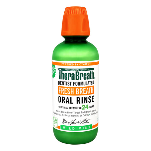 TheraBreath® Fresh Breath Mild Mint Oral Rinse 16fl. oz.