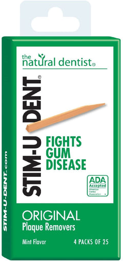 The Natural Dentist STIM-U-DENT® Original Plaque Removers 100ct