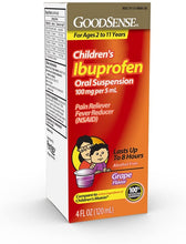 Cargar imagen en el visor de la galería, GoodSense® Children's Oral Suspension Ibuprofen