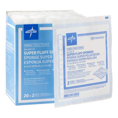 Bulkee II Sterile Super Fluff Sponge 6 x 6.75in