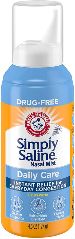 Simply Saline™ Daily Care Instant Relief for Everyday Congestion