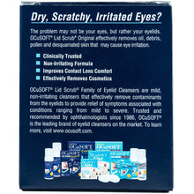 Cargar imagen en el visor de la galería, Ocusoft® Original Lid Scrub Pads 30ct