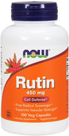 NOW® Rutin 450mg Cell Defense Capsules 100ct.