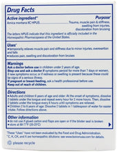 Cargar imagen en el visor de la galería, Arnicare Pain Relief Tablets 60ct.