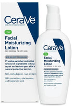 Load image into Gallery viewer, CeraVe® PM Ultra Lightweight Facial Moisturizing Lotion 3fl. oz.