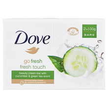 Cargar imagen en el visor de la galería, Dove® Cucumber and Green Tea Soap 2pck.