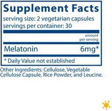 Load image into Gallery viewer, Vital Nutrients® Melatonin 3mg Capsules 60ct.