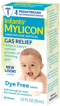 Infants' Mylicon® Gas Relief Dye Free Drops 15ml.