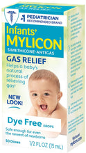 Load image into Gallery viewer, Infants' Mylicon® Gas Relief Dye Free Drops 15ml.