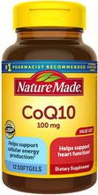 Load image into Gallery viewer, Nature Made® CoQ10 100mg Softgels