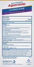 Cargar imagen en el visor de la galería, Aspercreme Max Strength with 4% Lidocaine Lavender Infused Roll-On 2.5fl. oz.