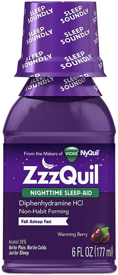 Vicks® ZzzQuil™ Nighttime Sleep-Aid Liquid 6fl.oz.