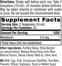 Load image into Gallery viewer, Natrol® Liquid Melatonin 2.5mg 8fl. oz.