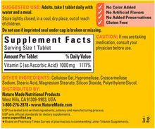 Cargar imagen en el visor de la galería, Nature Made® Vitamin C 1000mg Tablets 100ct.