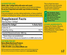Load image into Gallery viewer, Nature Made® Flush-Free Niacin 500mg Softgels 60ct.