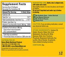 Load image into Gallery viewer, Nature Made® Cranberry Extract 450mg Softgels 60ct.