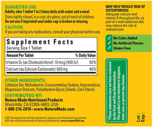 Load image into Gallery viewer, Nature Made® Calcium 600mg Tablets 60ct.