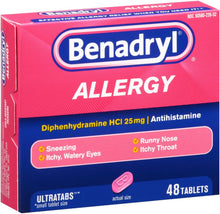 Load image into Gallery viewer, Benadryl® Allergy Ultratab® Tablets