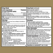 Cargar imagen en el visor de la galería, GoodSense® Dual Action Complete Acid Reducer + Antacid Berry Chewable Tablets 25ct.