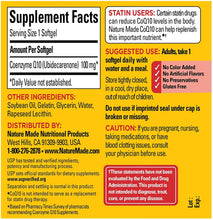 Load image into Gallery viewer, Nature Made® CoQ10 100mg Softgels