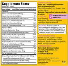 Load image into Gallery viewer, Nature Made® Prenatal Multi+DHA Softgels 90ct.