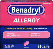 Load image into Gallery viewer, Benadryl® Allergy Ultratab® Tablets