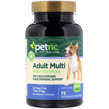 Cargar imagen en el visor de la galería, PetNC® Adult Multi Daily Formula Chews 75ct.