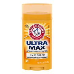 Arm & Hammer ULTRAMAX Solid Antiperspirant Deodorant, Unscented