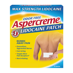 Aspercreme Pain Relieving Patch with Lidocaine 5ct.