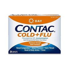 Contac® Cold + Flu Maximum Strength Caplets