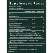 Cargar imagen en el visor de la galería, Gaia® Herbs Adrenal Health® Nightly Restore Capsules 60ct.