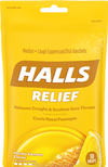Halls® Relief Honey Lemon Cough Drops