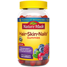 Load image into Gallery viewer, Nature Made® Hair Skin and Nails Gummies