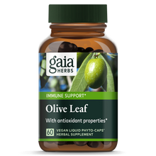 Cargar imagen en el visor de la galería, Gaia® Herbs Olive Leaf Capsules 60ct.
