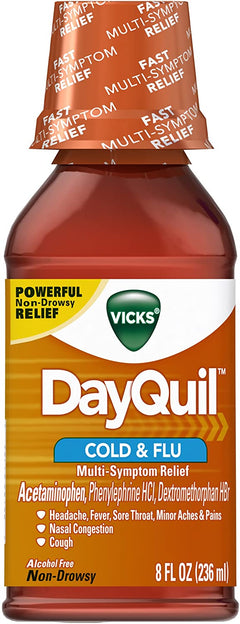 Vicks® DayQuil® Cold & Flu Relief 8fl. oz.