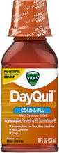 Load image into Gallery viewer, Vicks® DayQuil® Cold & Flu Relief 8fl. oz.