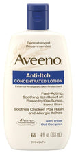 Load image into Gallery viewer, Aveeno Anti-Itch Concentrated Lotion 4fl. oz.
