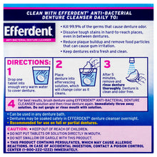 Cargar imagen en el visor de la galería, Efferdent® Complete Clean Denture Cleanser 44ct.