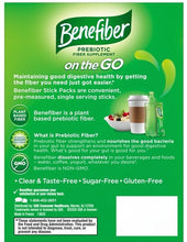 Load image into Gallery viewer, Benefiber® Prebiotic Fiber Sticks 28ct.