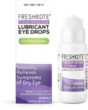 Cargar imagen en el visor de la galería, FRESHKOTE® Preservative Free Lubricant Eye Drops 10ml
