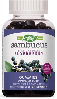 Nature's Way® Sambucus Standardized Elderberry Gummies 60ct.